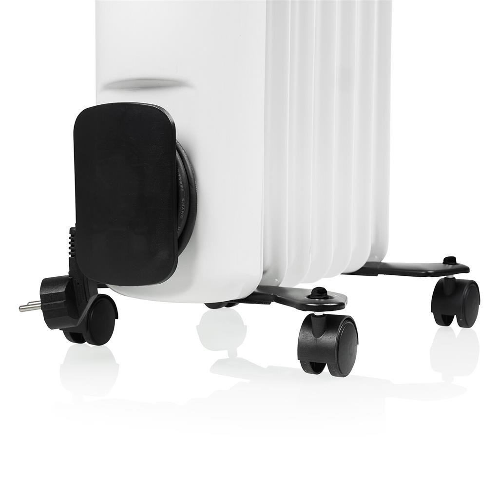 Tristar | KA-5177 | Oil filled radiator | 1500 W | Number of power levels 3 | Suitable for rooms up to 50 m³ | Suitable for rooms up to 20 m² | White - Image 2