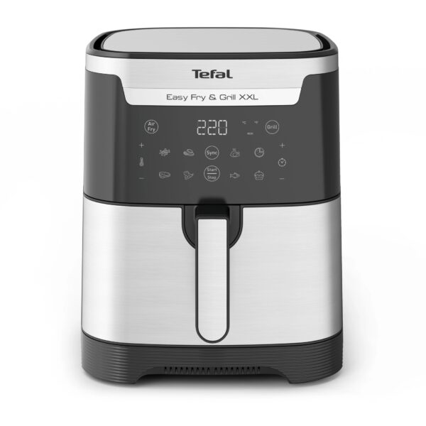 TEFAL Easy Fry and Grill XXL Fryer | EY801D | Power 1830 W | Capacity 6.5 L | Black/Stainless Steel
