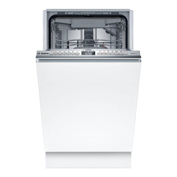 Bosch Dishwasher | SPT4EMX17E | Built-in | Width 45 cm | Number of place settings 10 | Number of programs 6 | Energy efficiency class B | Display | White