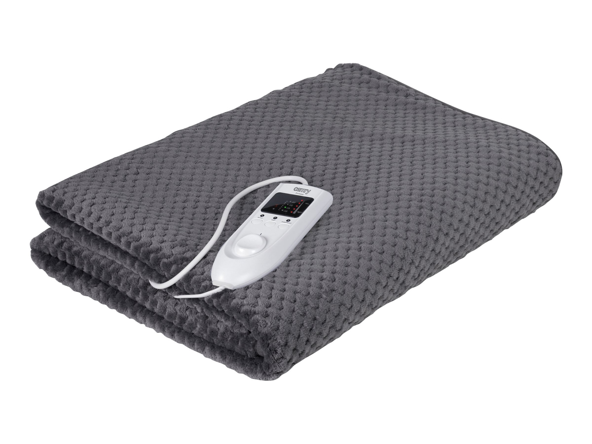 Camry | Electirc Heating Blanket with Timer | CR 7416 | Number of heating levels 5 | Number of persons 1 | Washable | Remote control | Coral Fleece/Polyester | 60 W - Image 2