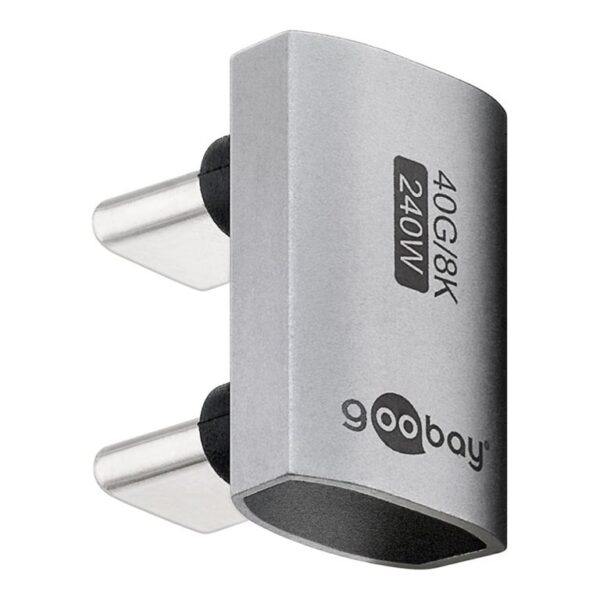 Goobay 74446 USB-C Adapter 180° U-Shape, USB4 | Goobay