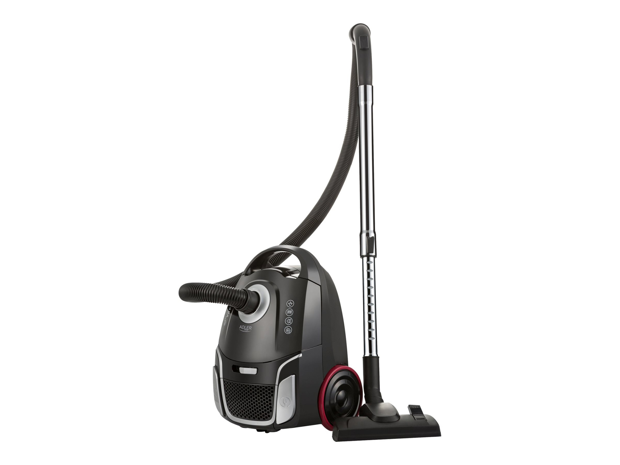 Adler Bag Vacuum Cleaner Allergy-friendly Classic | AD 7054 | Bagged | Power 2200 W | Dust capacity 2.6 L | Black - Image 2