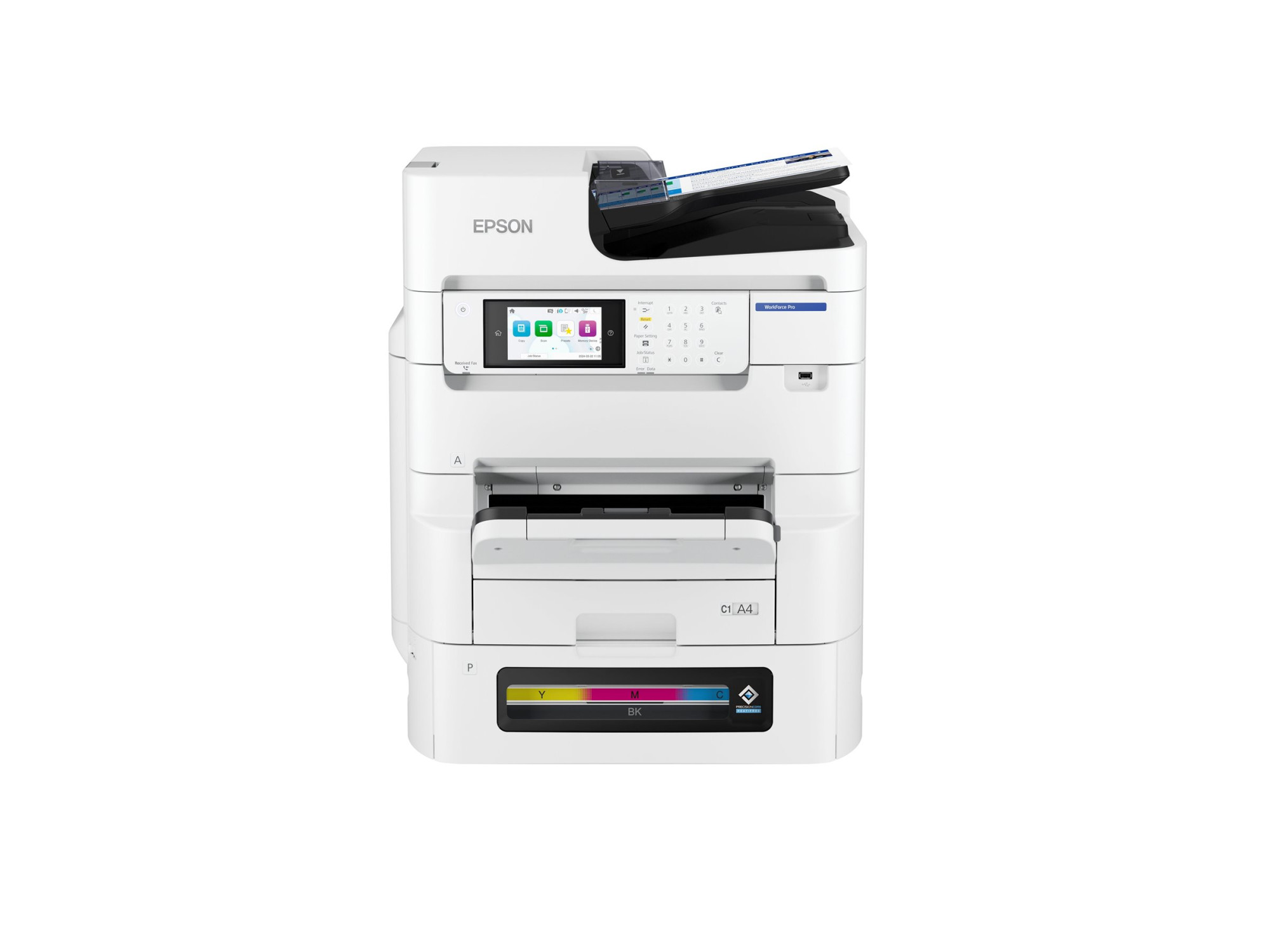 Epson Multifunctional printers | WorkForce Pro EM-C8101RDWF | Inkjet | Colour | A4 | Wi-Fi | White - Image 5