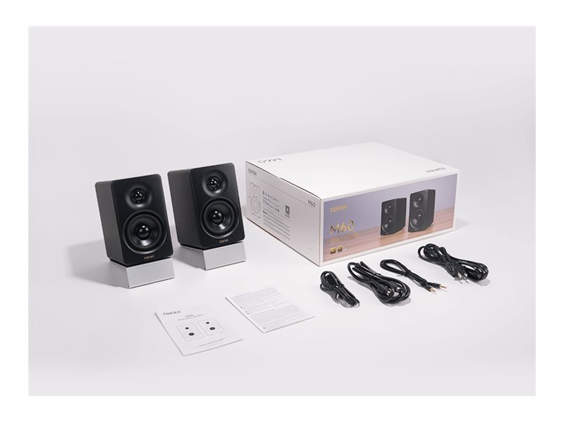 Edifier | Compact Desktop 2.0 Speakers | M60 | 66 W | Bluetooth | Black | ≥ 85 dB | Wireless connection - Image 12