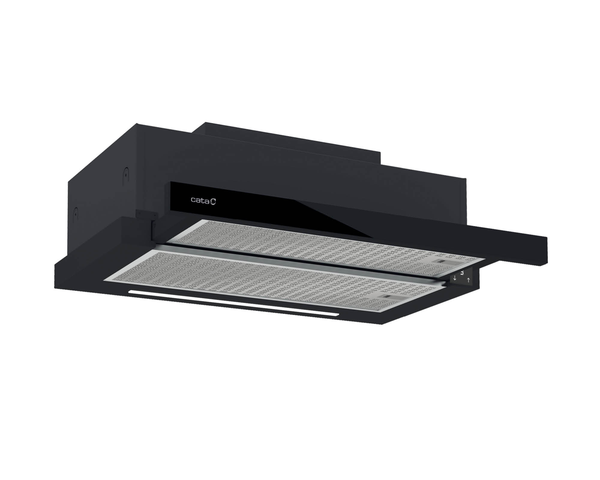 CATA Hood | TFH 6830 GBK | Telescopic | Energy efficiency class A+++ | Width 60 cm | 795 m³/h | Electronic | LED | Black Glass - Image 3