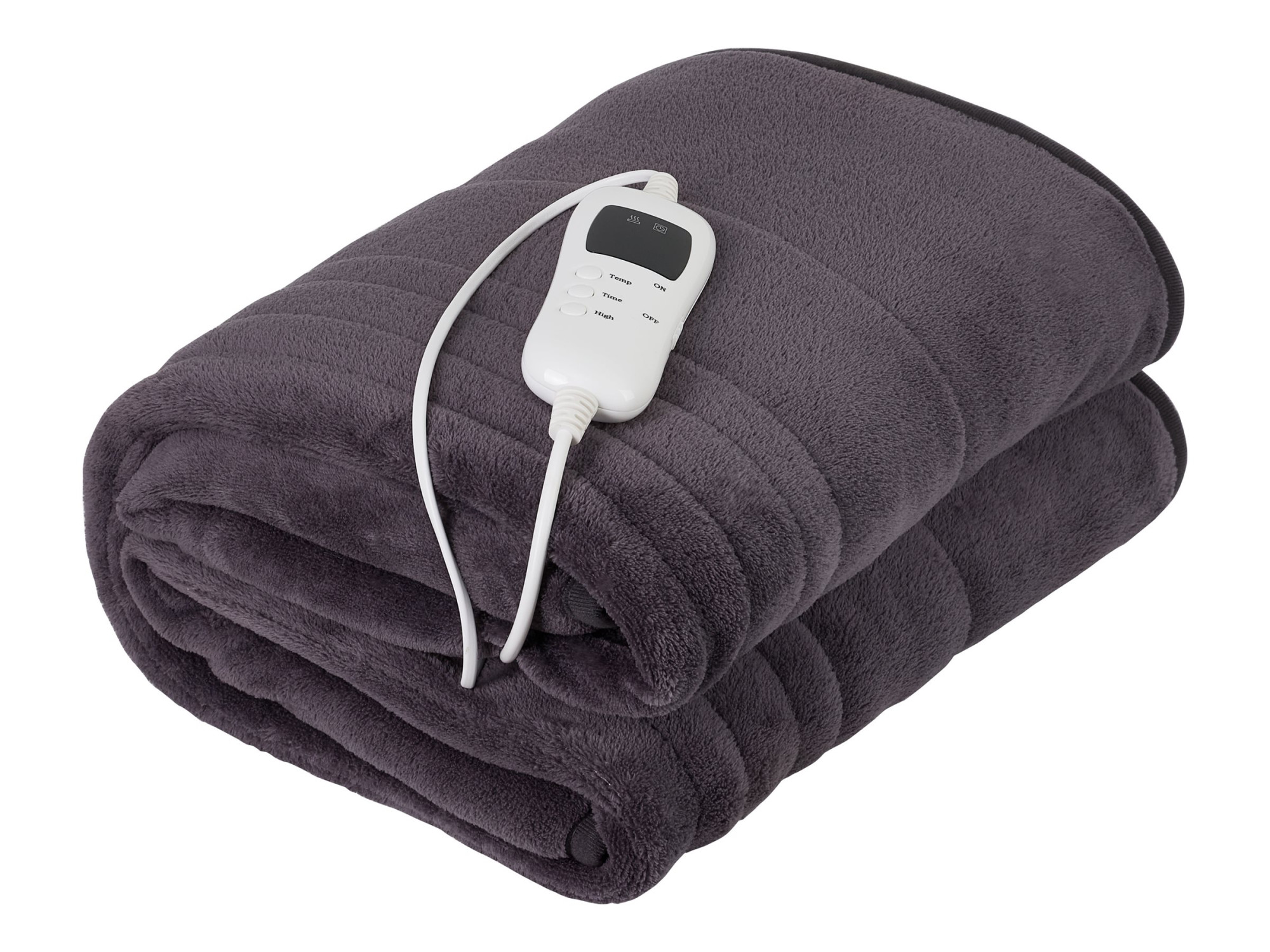Camry | Electric blanket | CR 7418 | Number of heating levels 7 | Number of persons 1 | Washable | Coral fleece | 110-120 W | Brown - Image 2