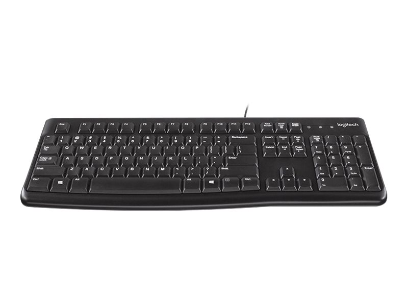 Logitech | Desktop MK120 | Wired keyboard | USB | Mouse included | US | Black - Image 12