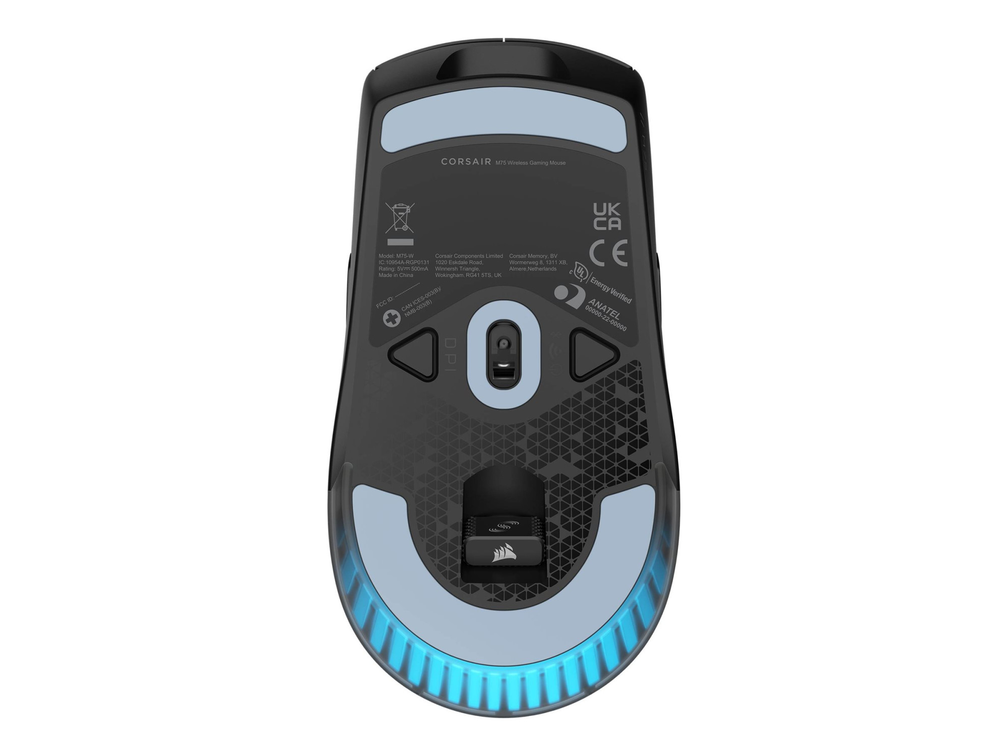 Corsair | M75 | Wireless | Gaming Mouse | 2.4GHz, Bluetooth | Black - Image 11