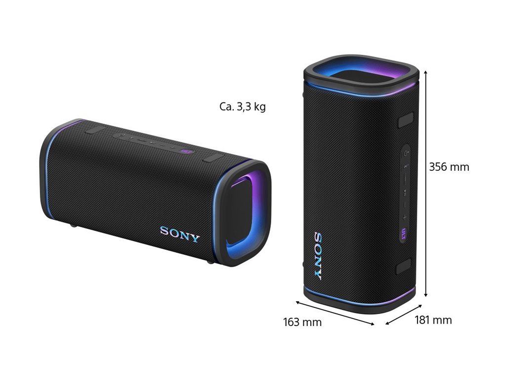 Sony Speaker | Waterproof | Bluetooth | Black | Portable | ULT FIELD 5 dB | Wireless connection - Image 13