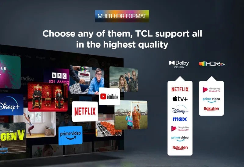 TCL 4K QLED TV | 65T8C | 65 | Smart TV | Google TV - Image 8