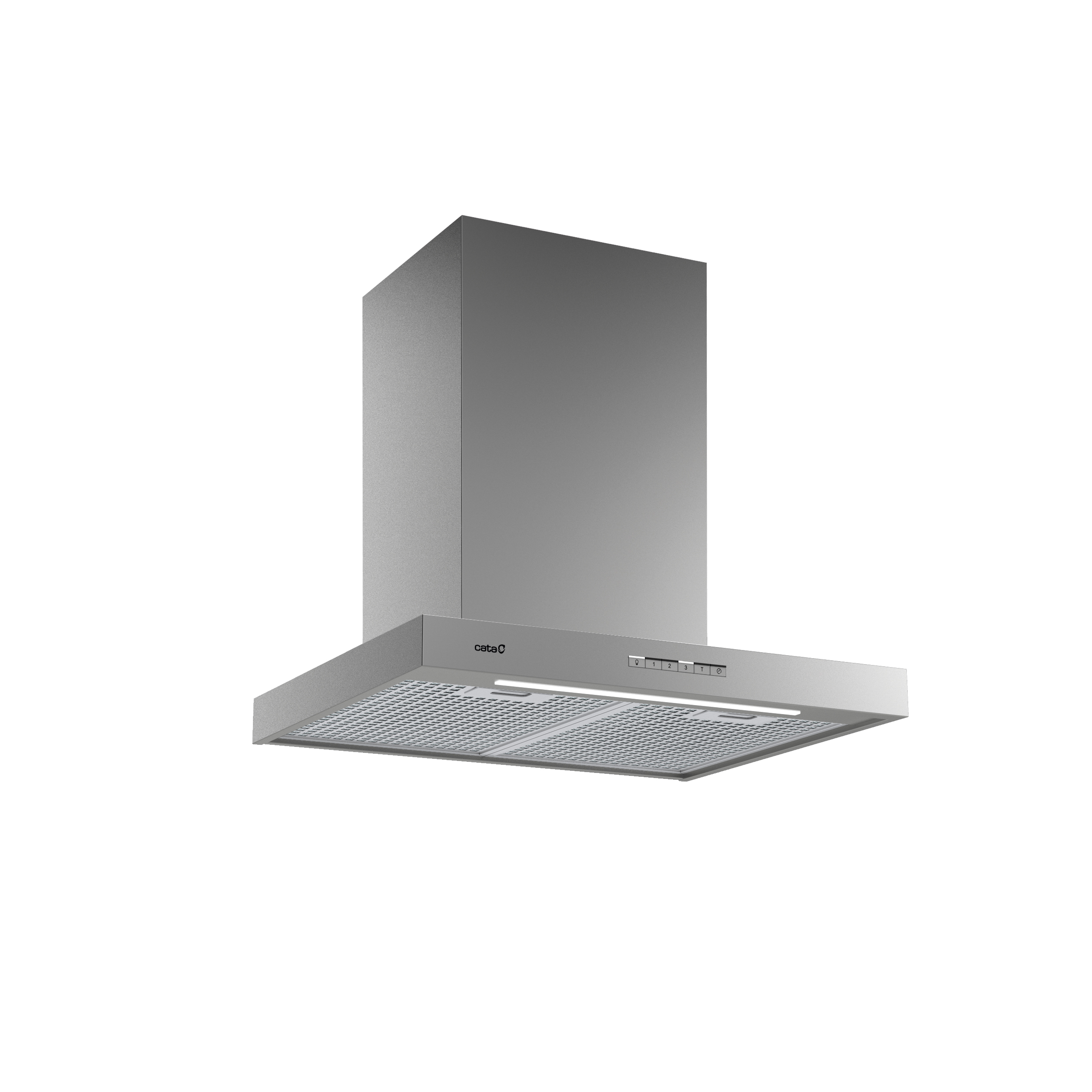 CATA Hood | SYGMA 6010 X | Wall mounted | Energy efficiency class A | Width 70 cm | 802 m³/h | Electronic | LED | Grey - Image 2