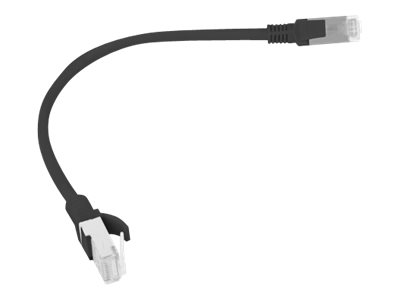 Lanberg | Patchcord CAT.6 UTP fluke passed | PCU6-10CC-0025-BK | 0.25 m | Black - Image 2
