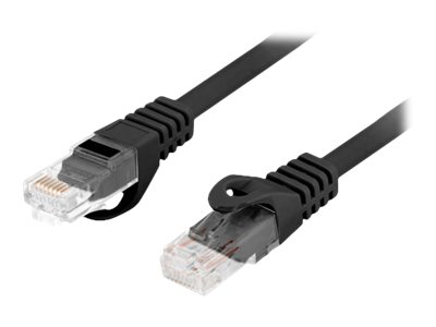 Lanberg | Patchcord Cat.6 UTP LSZH CU | PCU6-10CU-0300-BK | 3 m | Black - Image 2