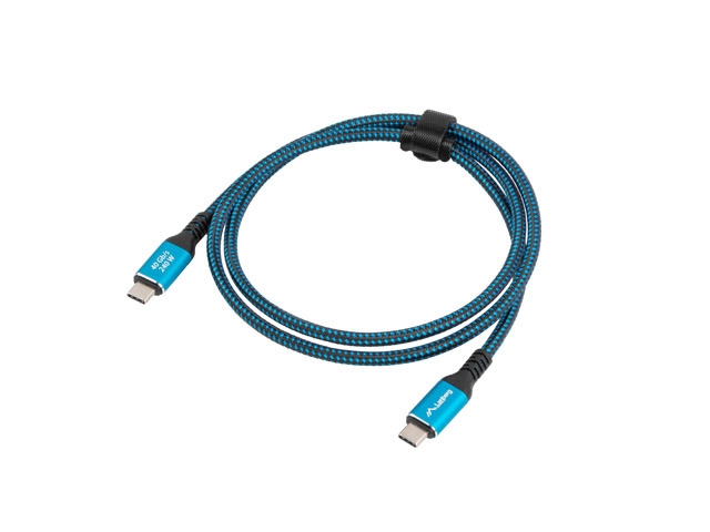 Lanberg USB-C M/M 4.0 CABLE 240W 8K 60HZ | CA-CMCM-44CU-0005-BK - Image 4