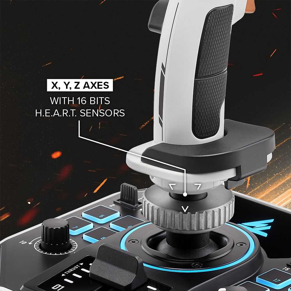 Thrustmaster SOL-R 2 Hosas WW | White/Black - Image 2