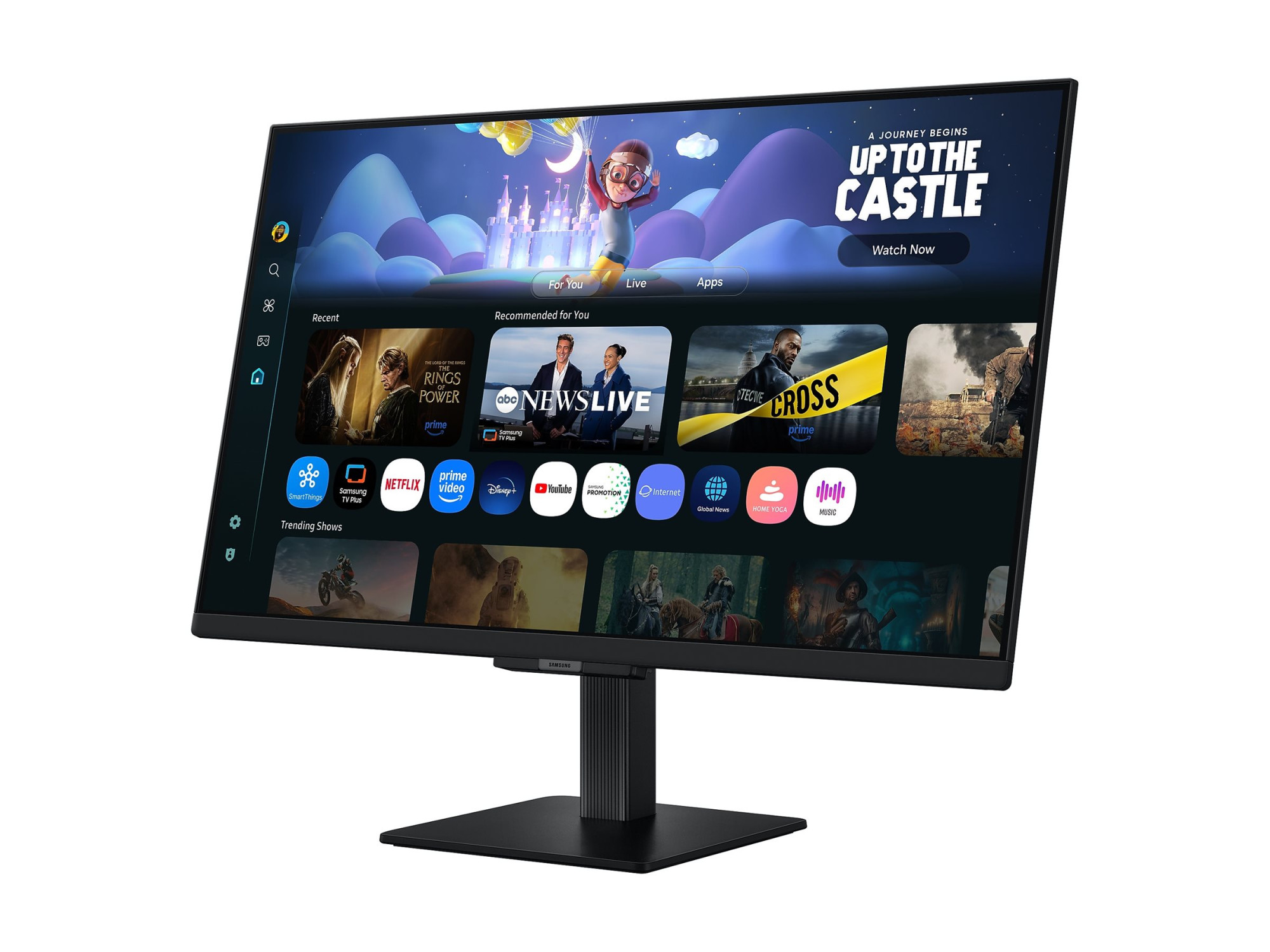 Samsung | LS27FM500EUXEN | 27 " | IPS | FHD | 16:9 | 60 Hz | 5 ms | 1920 x 1080 pixels | 250 cd/m² | HDMI ports quantity 2 | Black - Image 2