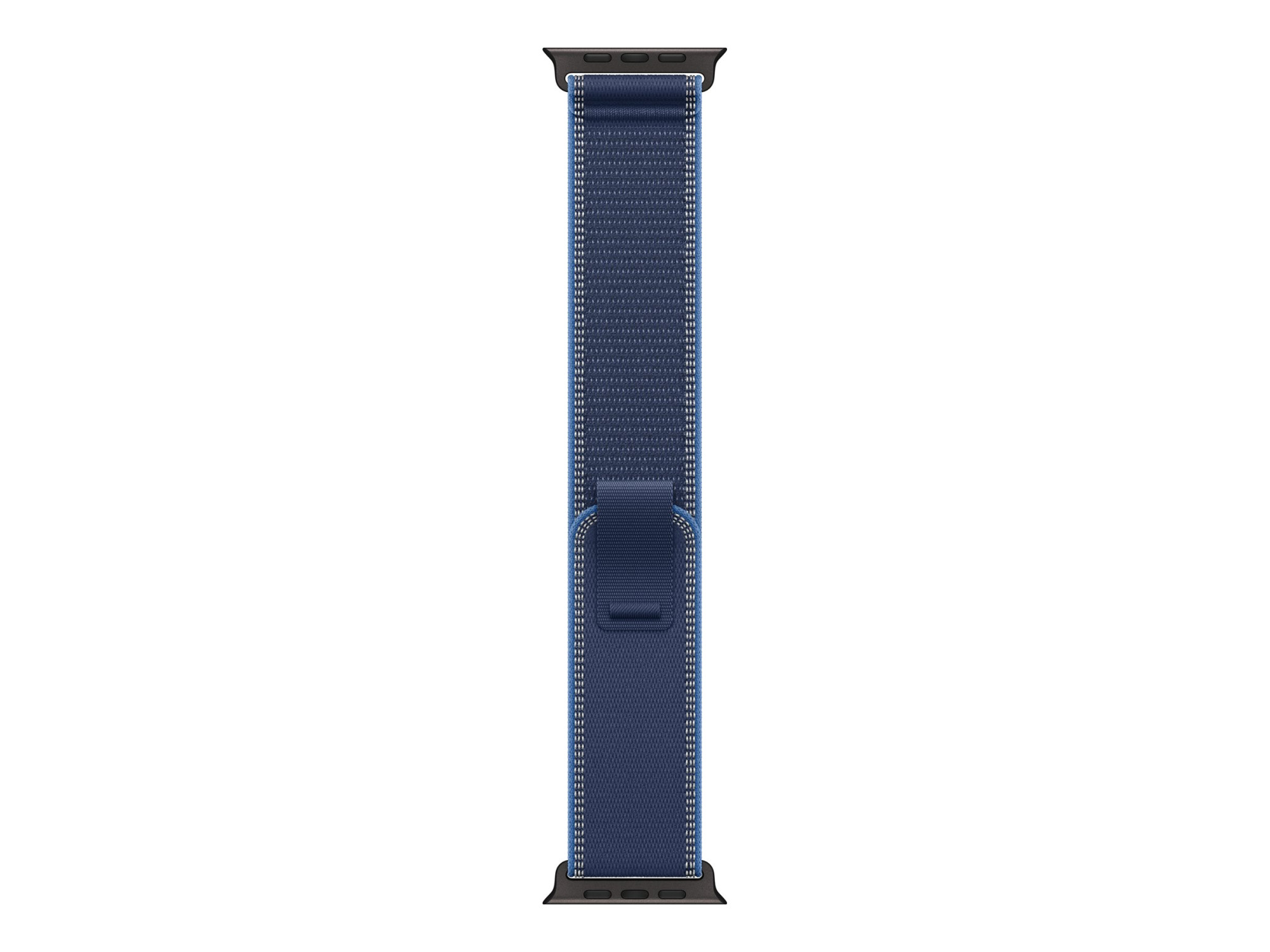 Apple | 49mm Blue/Bright Blue Trail Loop - S/M - Black Titanium Finish