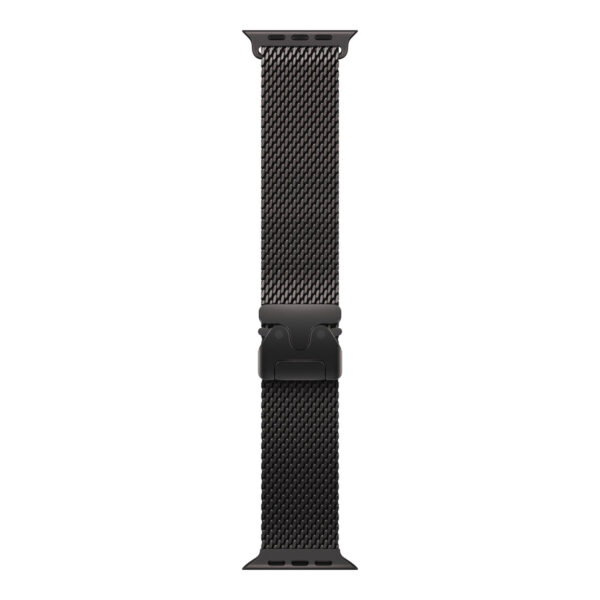 Apple | 49mm Black Titanium Milanese Loop - Large