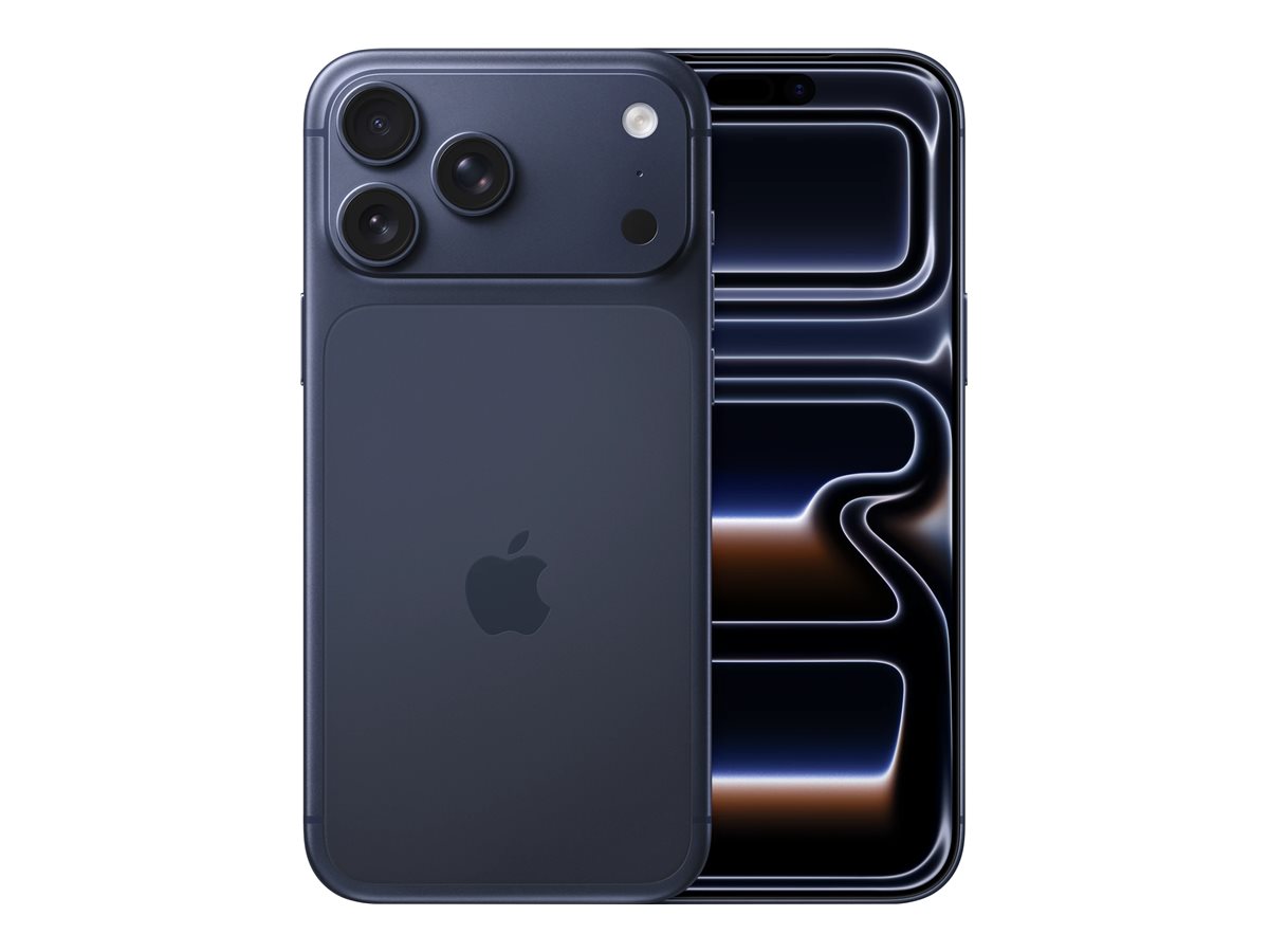 Apple iPhone 17 Pro Max | Deep Blue | 6.9 " | Super Retina XDR display | 2868 x 1320 pixels | A19 Pro | Internal RAM 12 GB | 256 GB | Dual SIM | 5G | Main camera resolution 48+48+48 MP | Secondary camera resolution 18 MP | iOS | 26