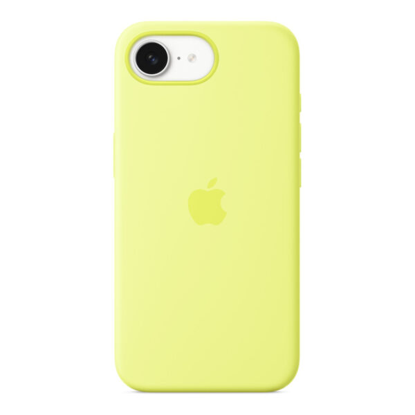 Apple iPhone 16e Silicone Case – Neon Yellow | Apple
