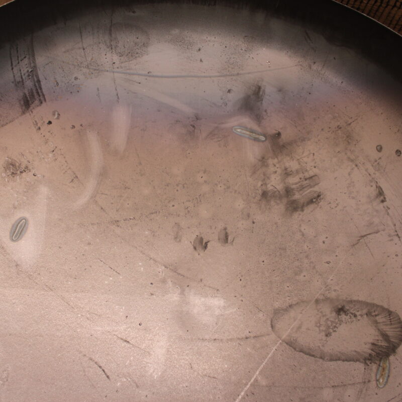 SALE OUT. RedFire Firepit Juva Industrial 80 cm, with wood storage, Steel | RedFire Firepit | Juva 81024 | DAMAGED PACKAGING, DENTED POT BASE - Image 2