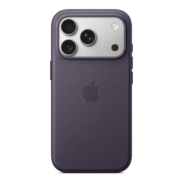 Apple Back cover | Apple | iPhone 17 Pro | Silicone | Purple | TechWoven Case with MagSafe