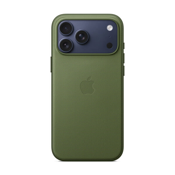 Apple Back cover | Apple | iPhone 17 Pro Max | Silicone | Green | TechWoven Case with MagSafe