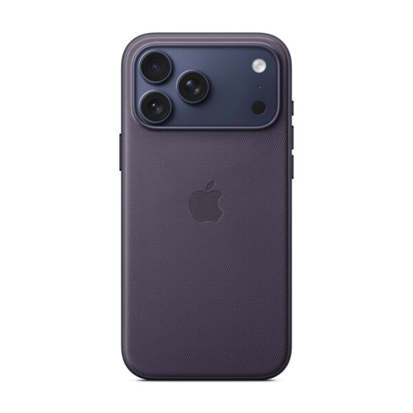 Apple Back cover | Apple | iPhone 17 Pro Max | Silicone | Purple | TechWoven Case with MagSafe