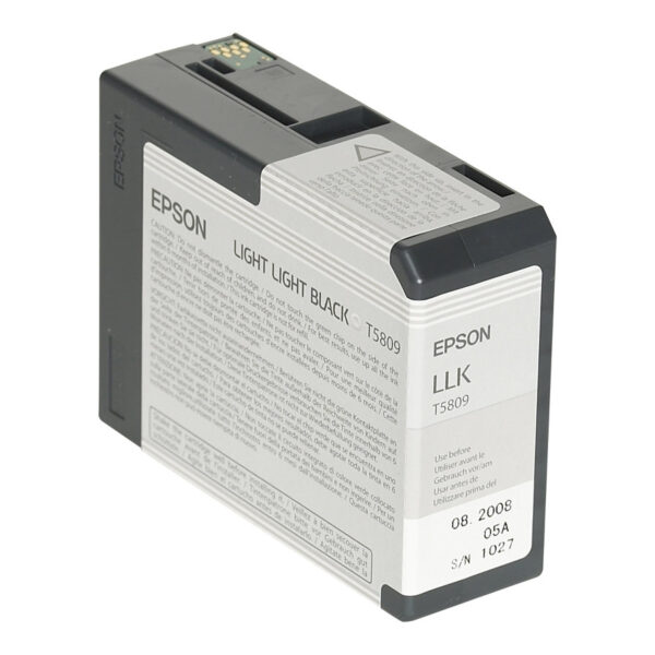 Epson ink cartridge light light black for Stylus PRO 3800, 80ml | Epson