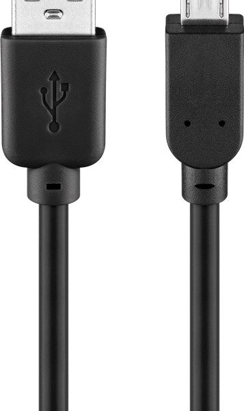 Goobay | USB 2.0 Hi-Speed cabel | 93918 | USB 2.0 male (type A) | USB 2.0 micro male (type B)
