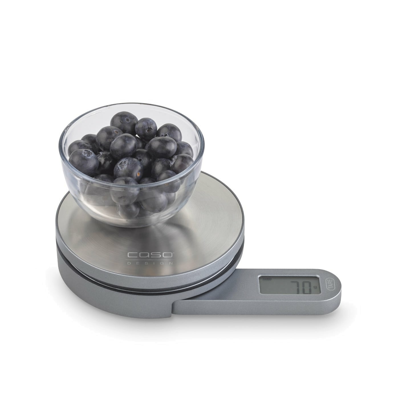 Caso | Scales | Kitchen EcoMate | Maximum weight (capacity) 5 kg | Graduation 1 g | Display type LCD | Stainless steel - Image 4