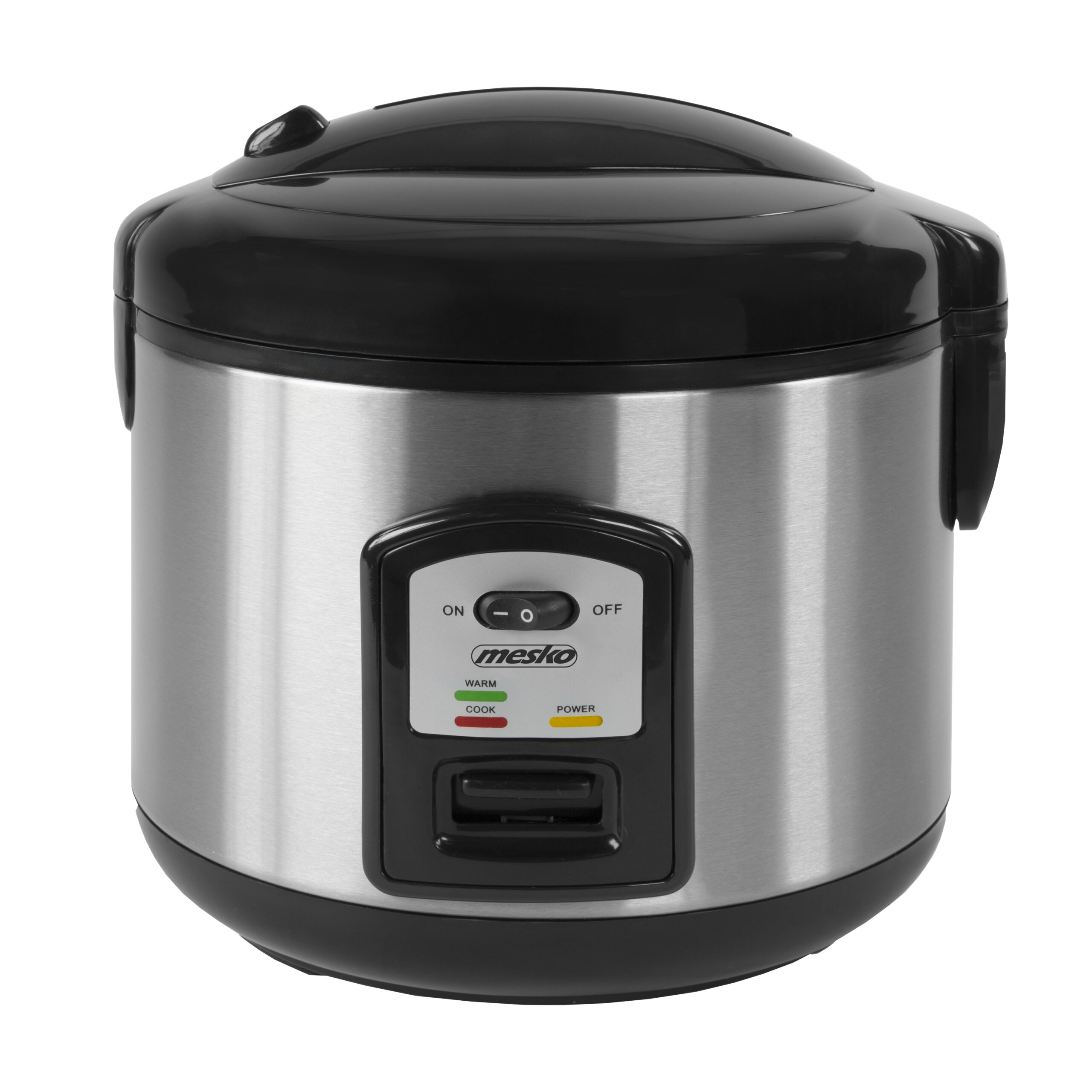 Mesko | Rice cooker | MS 6411 | 1000 W | 1.5 L | Black/Stainless steel - Image 3