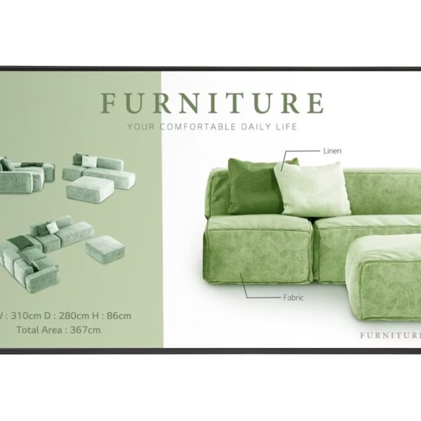 LG | 55UM5N-H | 55 " | Landscape/Portrait | 24/7 | WebOS | 500 cd/m² | 8 ms | 178 ° | 178 °