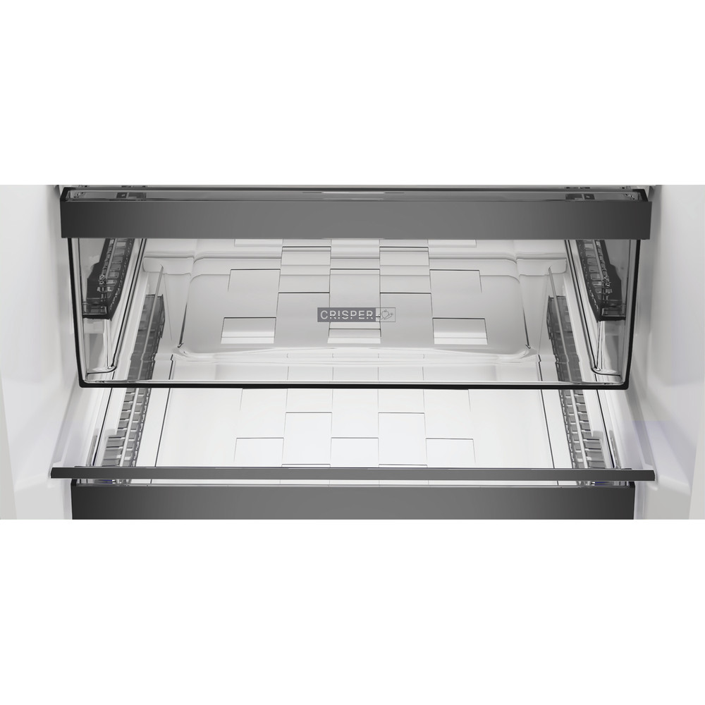 Whirlpool Refrigerator | WHK 26362 XP4E | Energy efficiency class E | Free standing | Combi | Height 186.5 cm | No Frost system | Fridge net capacity 210 L | Freezer net capacity 106 L | 37 dB | Silver - Image 8
