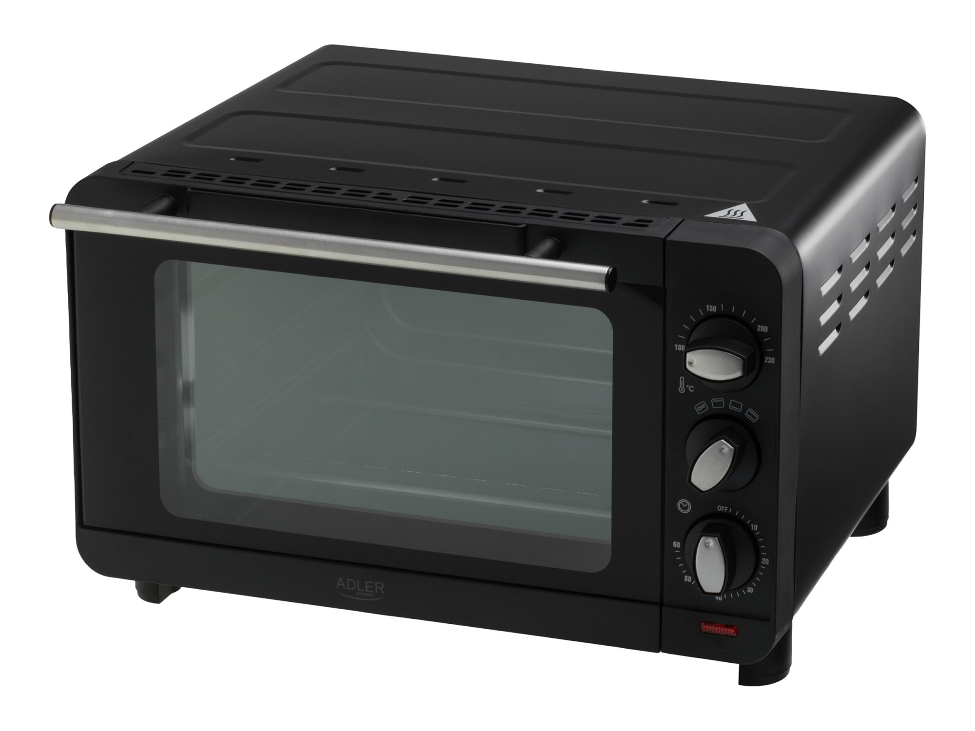 Adler Electric oven | AD 6029 | 14 L | 1200 W | Black - Image 2