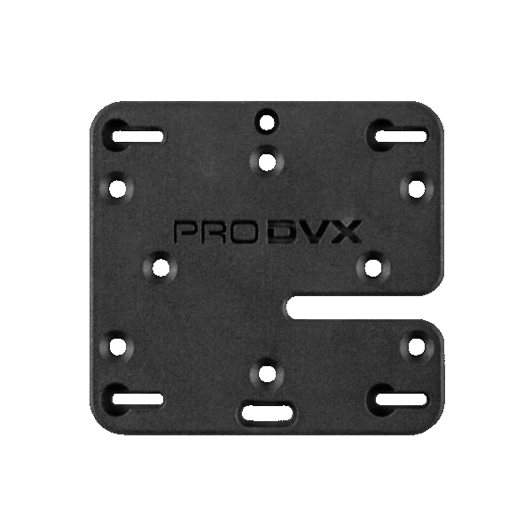 ProDVX | GM 75 Single Plate Glass Mount Bracket | Black