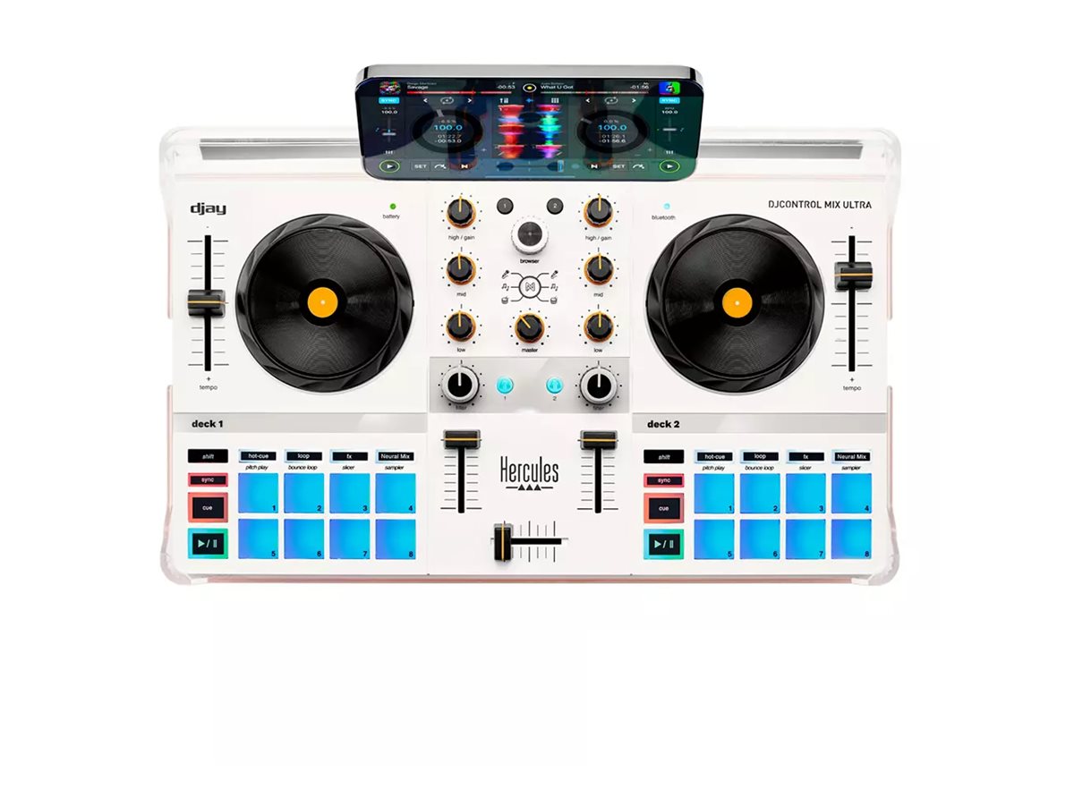 Hercules | Djcontrol Mix Ultra WW | Bluetooth | Speakers