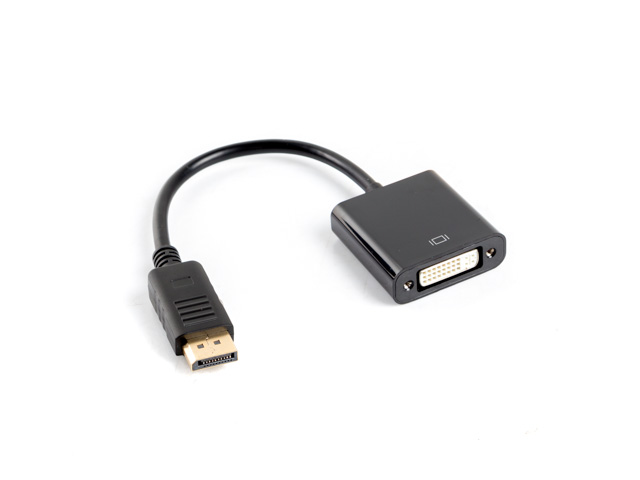 Lanberg Adapter Dual Link DisplayPort 1.2 to DVI-I | AD-0007-BK