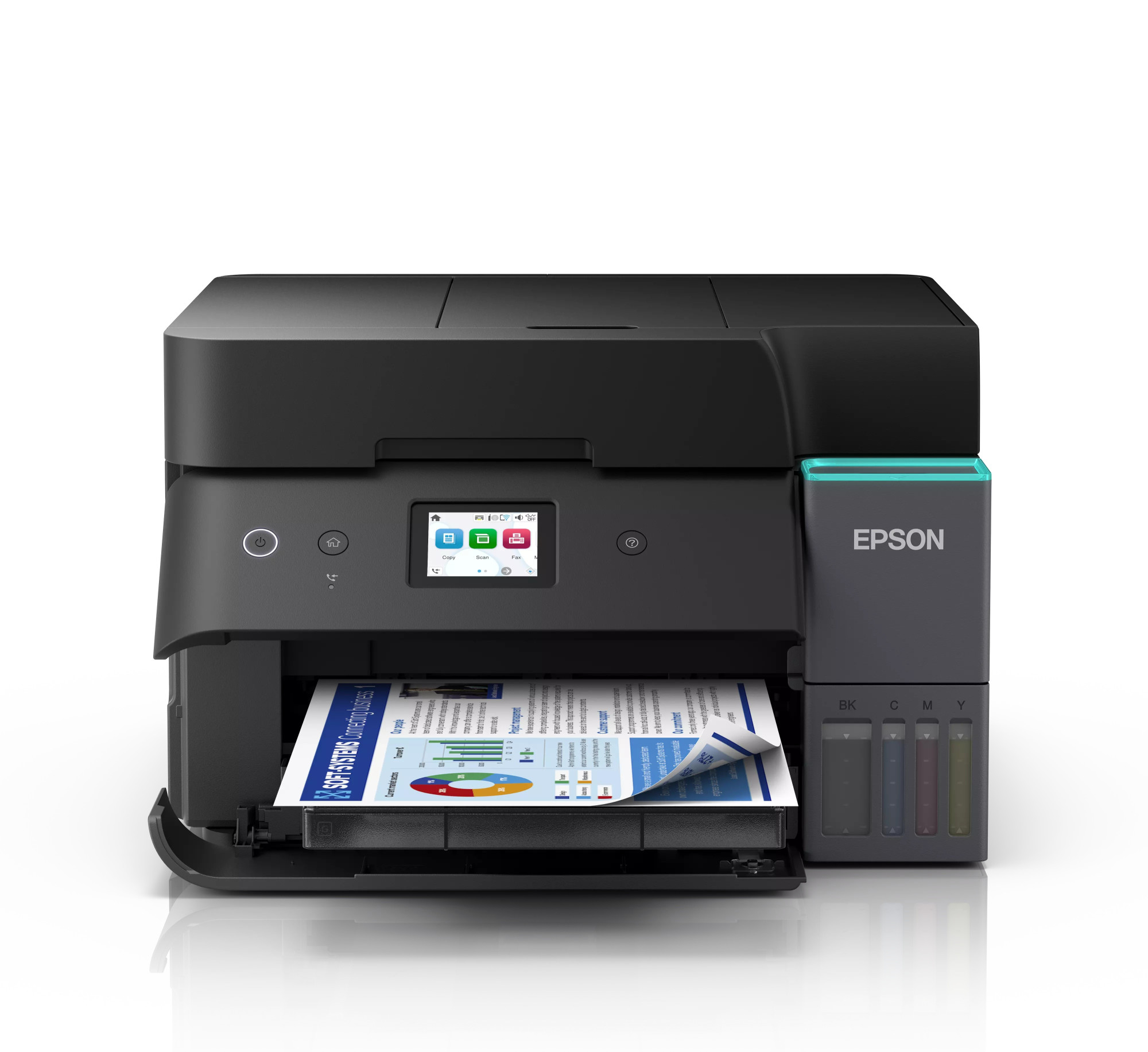 Epson Multifunctional printers | EcoTank L6390 | Inkjet | Colour | A4 | Wi-Fi | Black - Image 2
