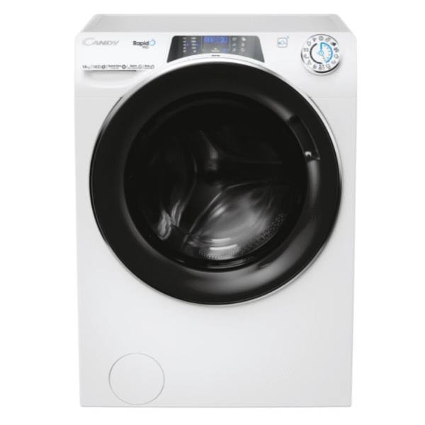 Candy | Washing Machine | RP 4146BWMBC/1-S | Energy efficiency class A | Front loading | Washing capacity 14 kg | 1400 RPM | Depth 67 cm | Width 60 cm | TFT | Steam function | White