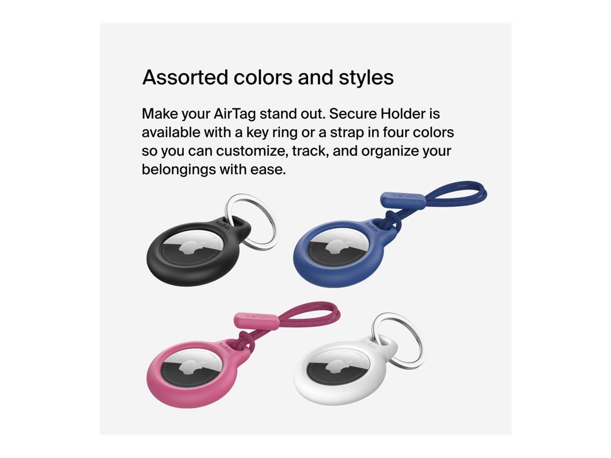 Belkin | Secure Holder with Key Ring for AirTag | Blue - Image 41