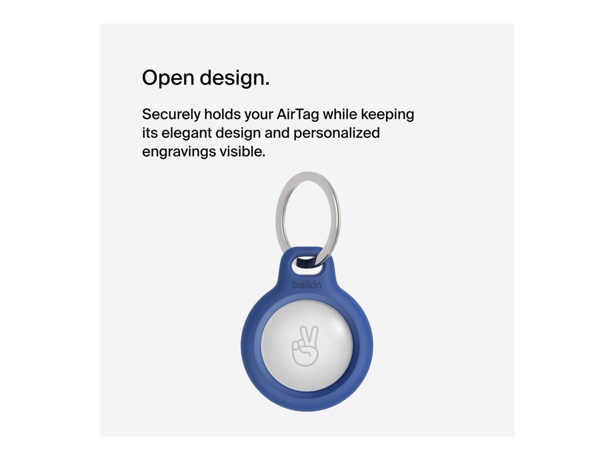 Belkin | Secure Holder with Key Ring for AirTag | Blue - Image 50