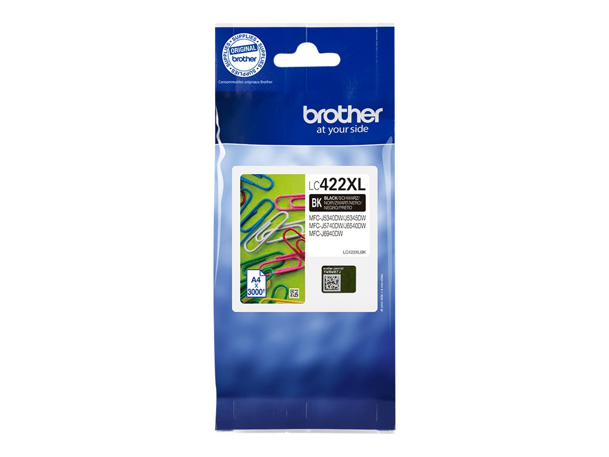 Brother LC422XLBK | Ink Cartridge | Black - Image 2