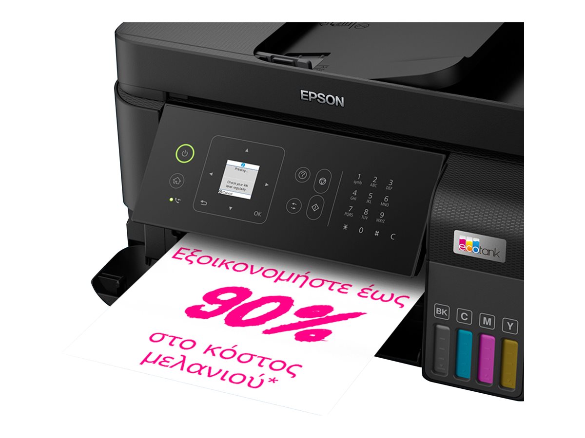 Epson Multifunctional printer | EcoTank L5590 | Inkjet | Colour | Inkjet Multifunctional Printer | A4 | Wi-Fi | Black - Image 26