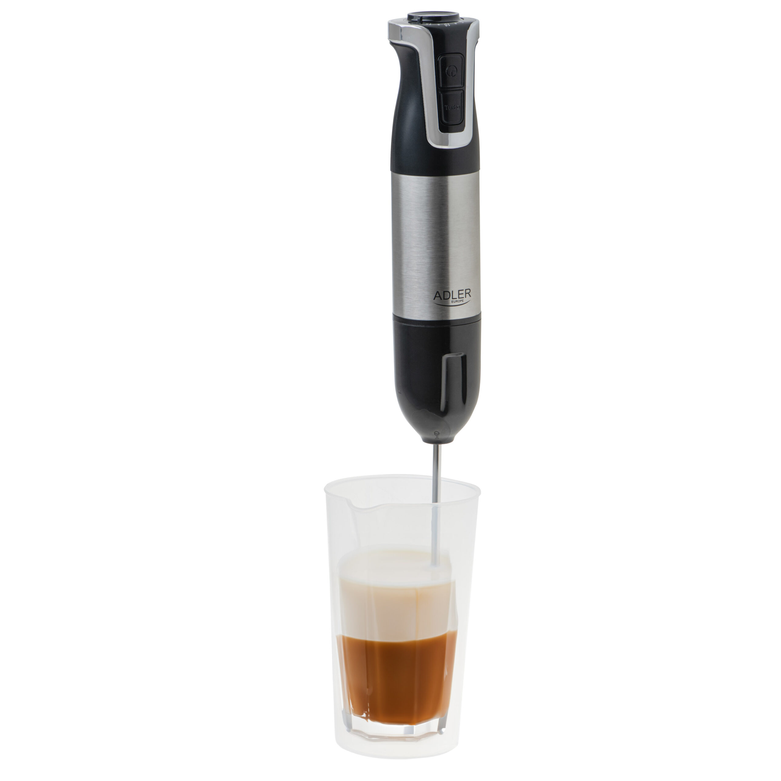 Adler | AD 4627 | Hand Blender Set | 1800 W | Chopper | Stainless Steel/Black - Image 9