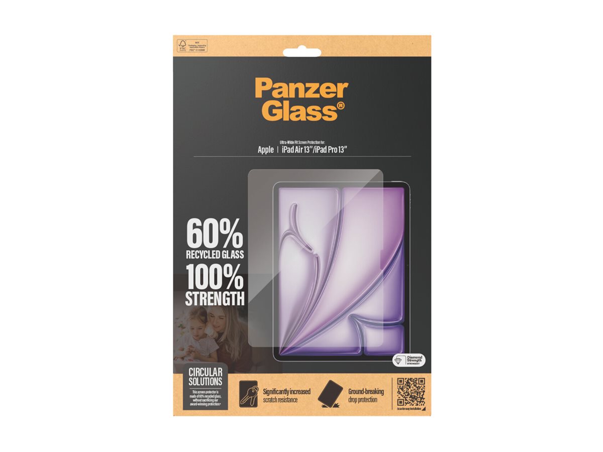 PanzerGlass Ultra-Wide Fit | 2835 | 13 " | Screen protector | For Apple iPad Air 13'' (2024)/Apple iPad Pro 13'' (2024) | Transparent - Image 9