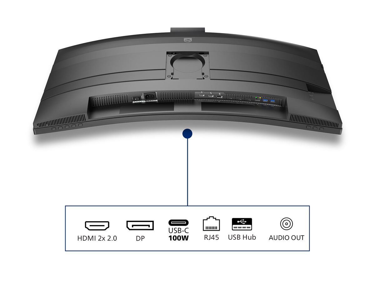 Philips | 34B2U6603CH/00 | 34 " | VA | 21:9 | 100 Hz | 4 ms | 3440 x 1440 pixels | 450 cd/m² | HDMI ports quantity 2 - Image 39