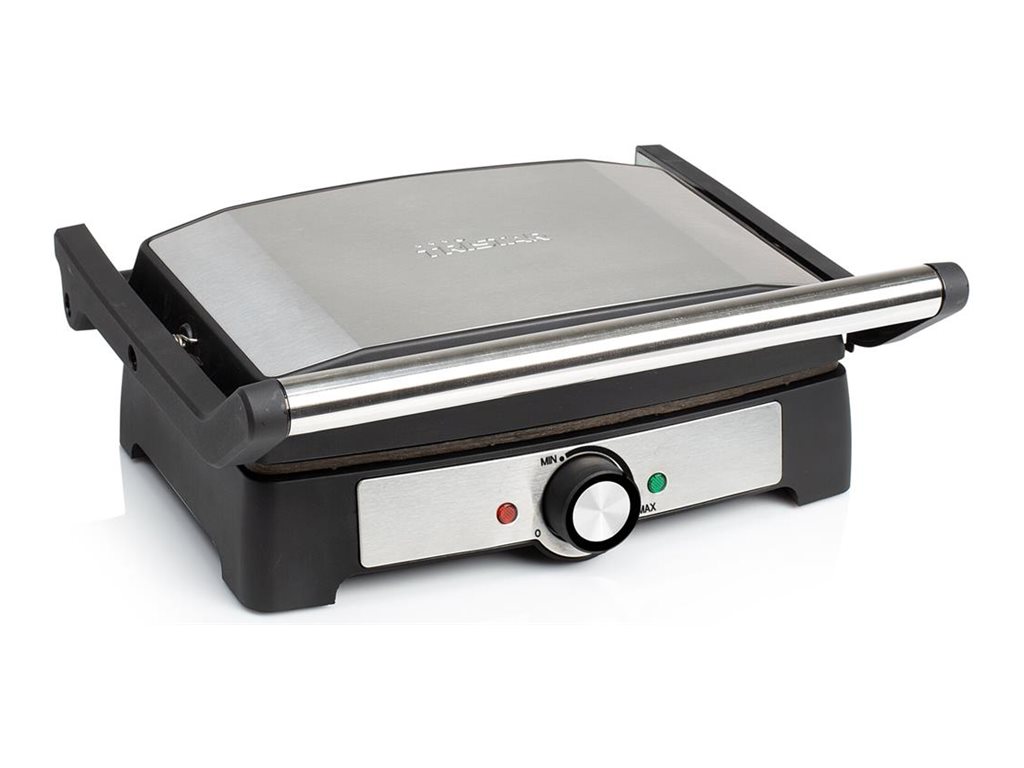 Tristar Contact Grill | PD-8916 | Table | 1500 W | Stainless Steel/Black - Image 2