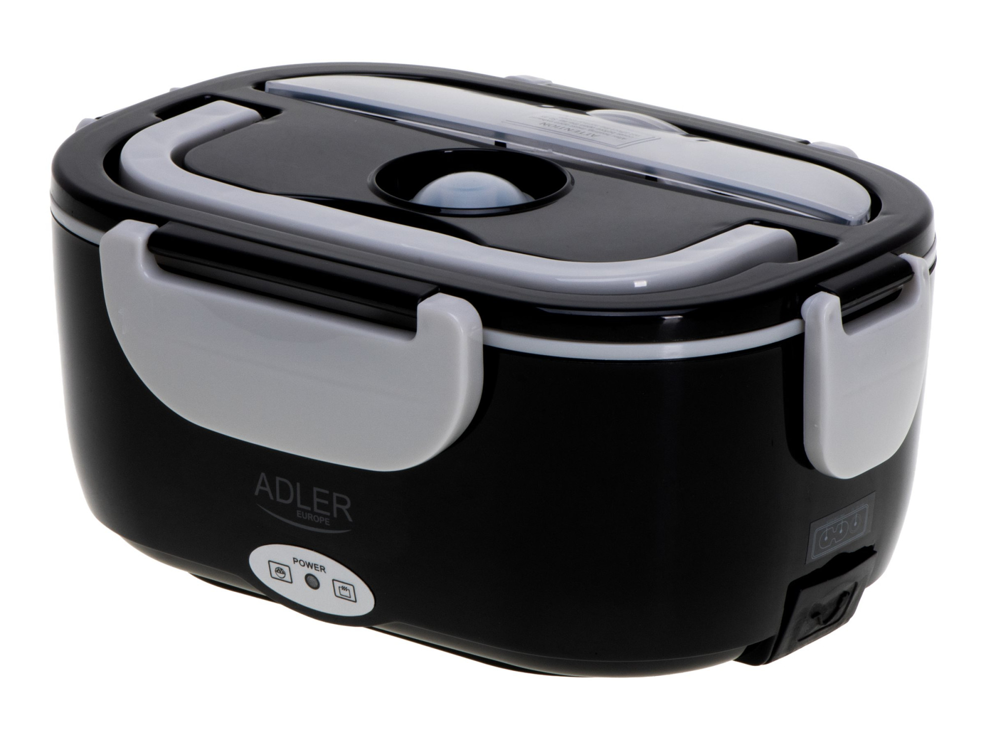 Adler | Electric lunch box with 5 litres thermal bag | AD 4521 | 1 L | Black | Lid included - Image 2