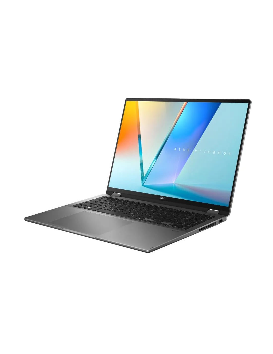 Asus Vivobook 16 Flip TP3607SH-RJ013W | Matte Gray | 16 " | OLED | Touchscreen | 3K | 2880 x 1800 pixels | Glossy | Intel Core Ultra 7 | 258V | 32 GB | LPDDR5X | Solid-state drive capacity 1000 GB | Intel Arc Graphics | Windows 11 Home | 802.11be | Bluetooth version 5.4 | Keyboard language English | Keyboard backlit | Warranty 24 month(s)